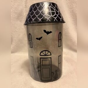 Target Bullseye DISCONTINUED Glass Haunted House Spooky Container